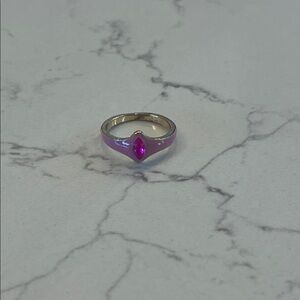 Pink and Gold color Women's Ring